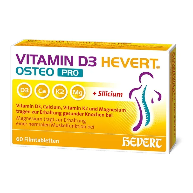 VITAMIN D3 HEVERT OSTEO PRO 60 St Filmtabletten
