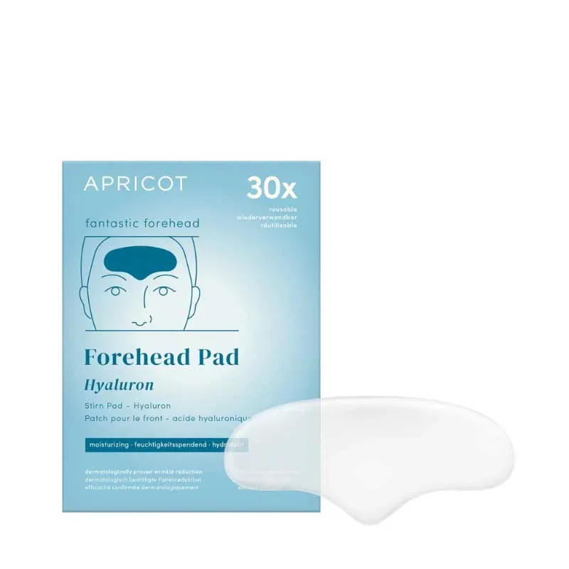 APRICOT Stirn Pad mit Hyaluron, wiederverwendbar 1 St
