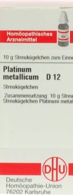 PLATINUM METALLICUM D 12 Globuli 10 g Globuli