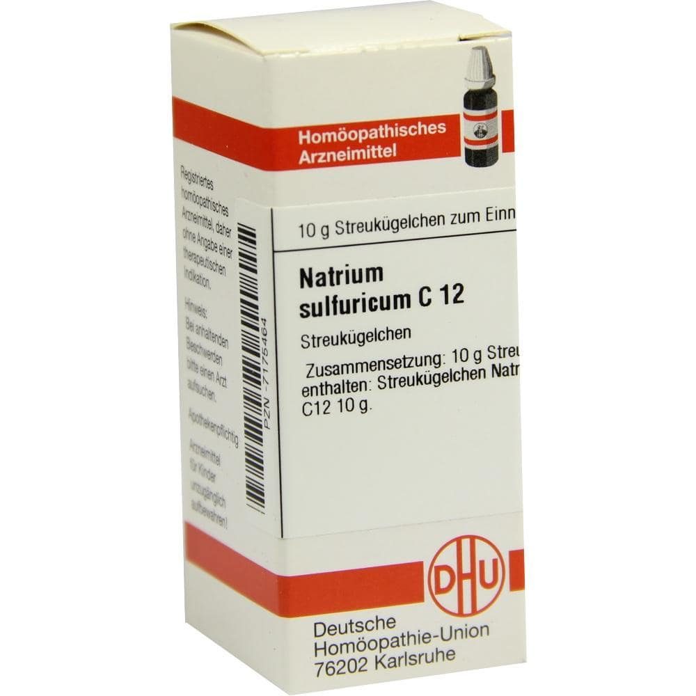 NATRIUM SULFURICUM C 12 Globuli 10 g Globuli