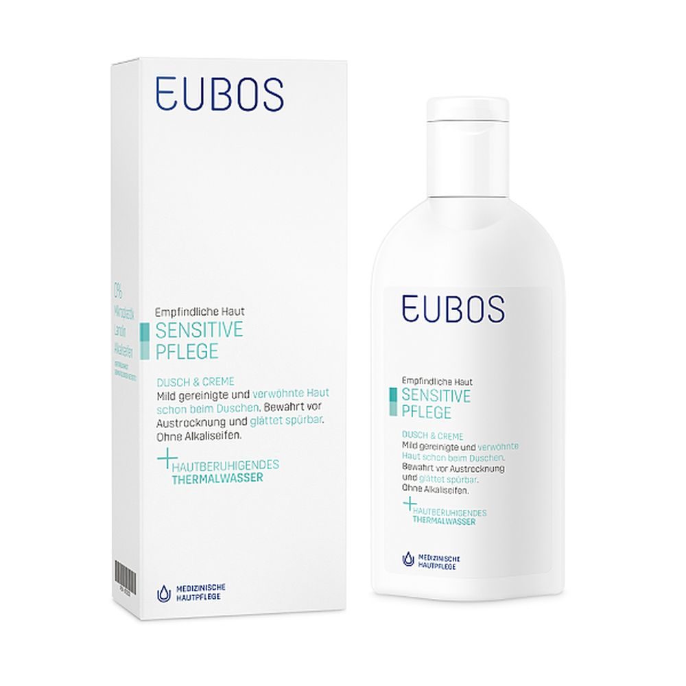 EUBOS SENSITIVE PFLEGE Dusch & Creme  200 ml Emulsion