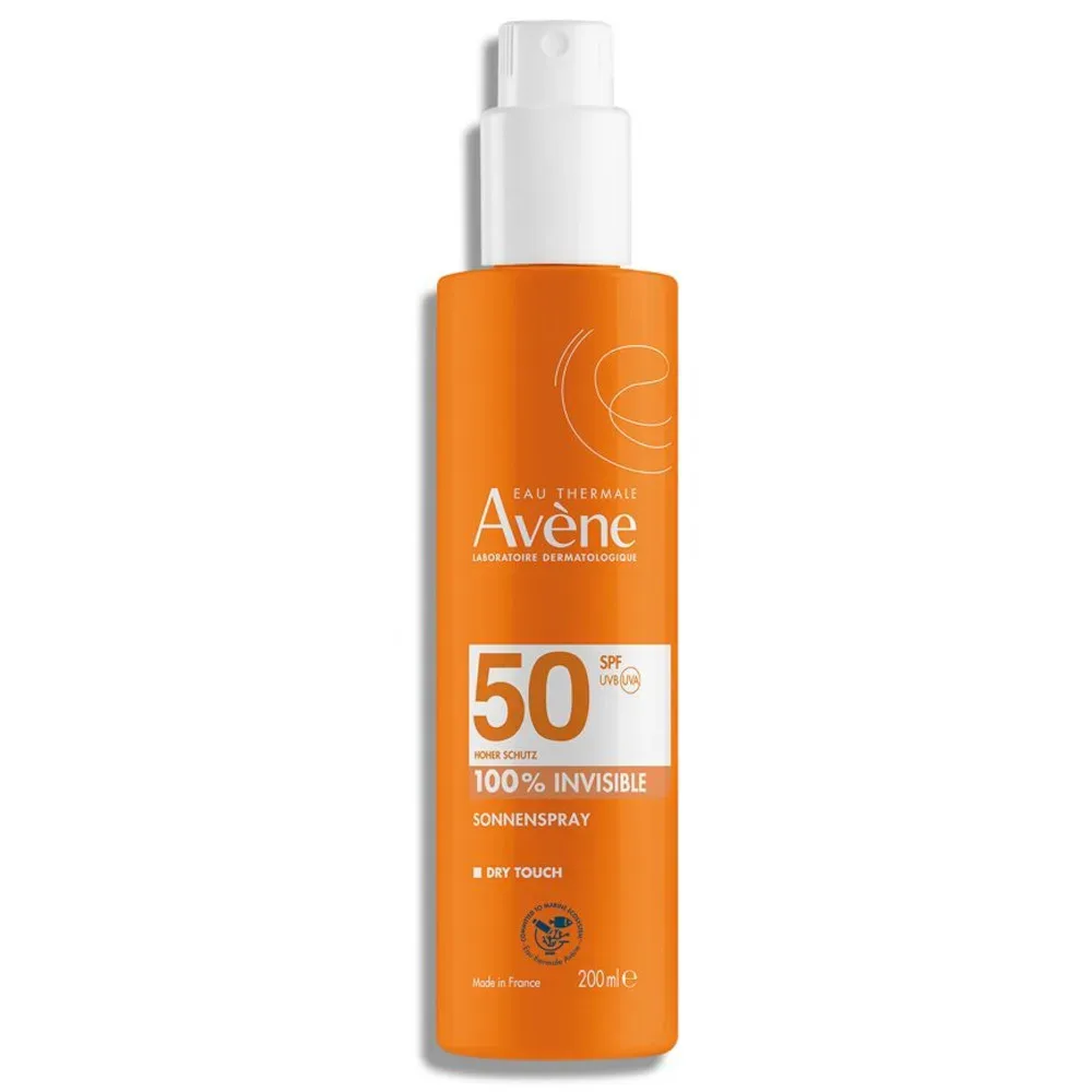 Avène 100% INVISIBLE SONNENSPRAY SPF 50  200 ml Spray