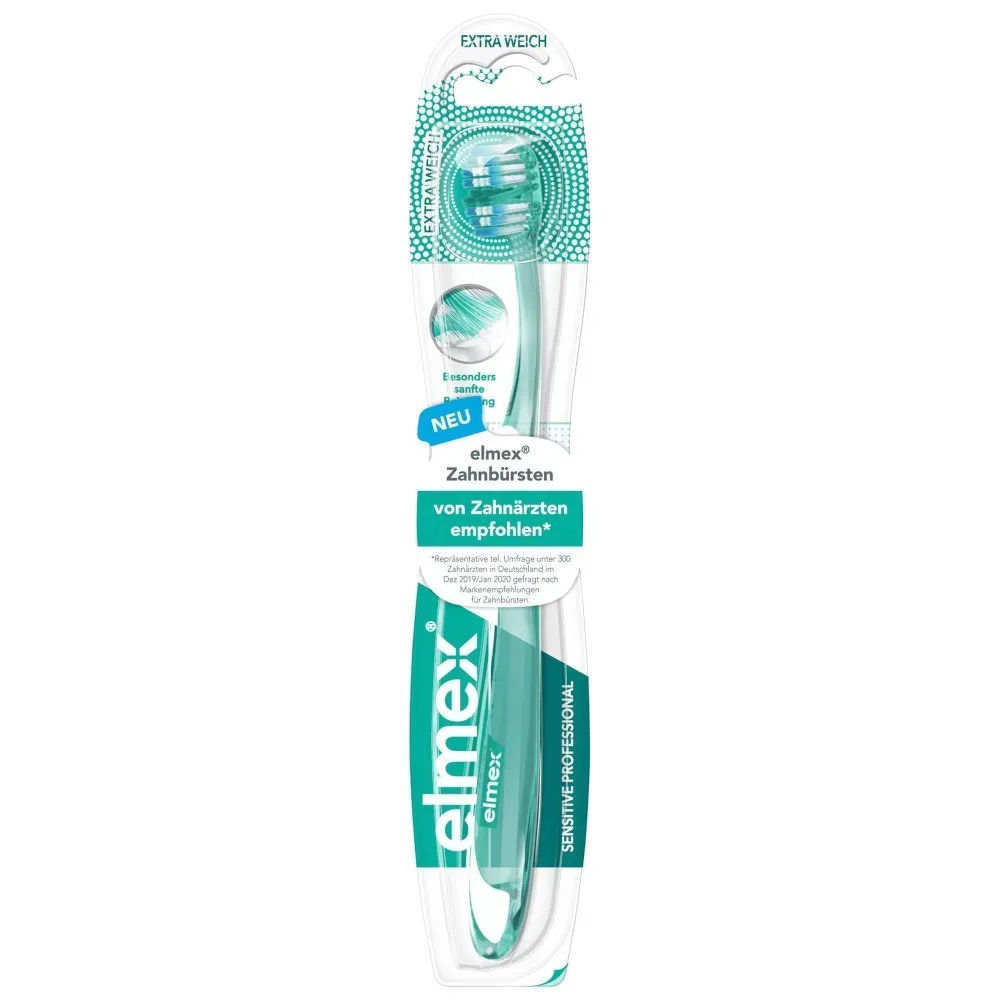 elmex SENSITIVE PROFESSIONAL Zahnbürste EXTRA WEICH 1 St Zahnbürste