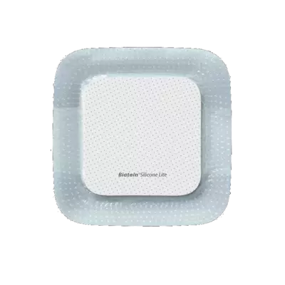 BIATAIN Silicone Lite Schaumverband 10x10 cm 10 St Verband