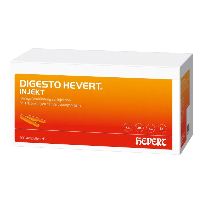 DIGESTO HEVERT INJEKT 100X2 ml Ampullen