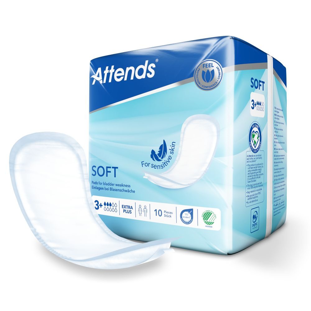 ATTENDS Soft 3+ extra plus 10 St