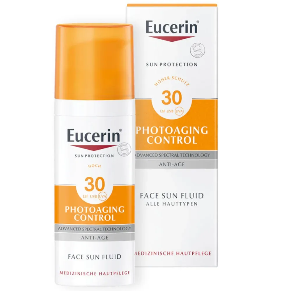 Eucerin SUN PHOTOAGING CONTROL FACE SUN FLUID LSF 30   50 ml Körperpflege