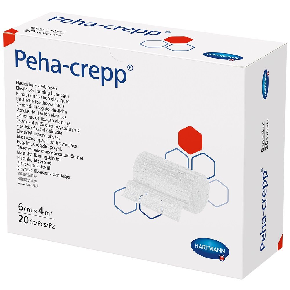 PEHA CREPP Fixierbinde 6 cmx4 m 20 St Binden