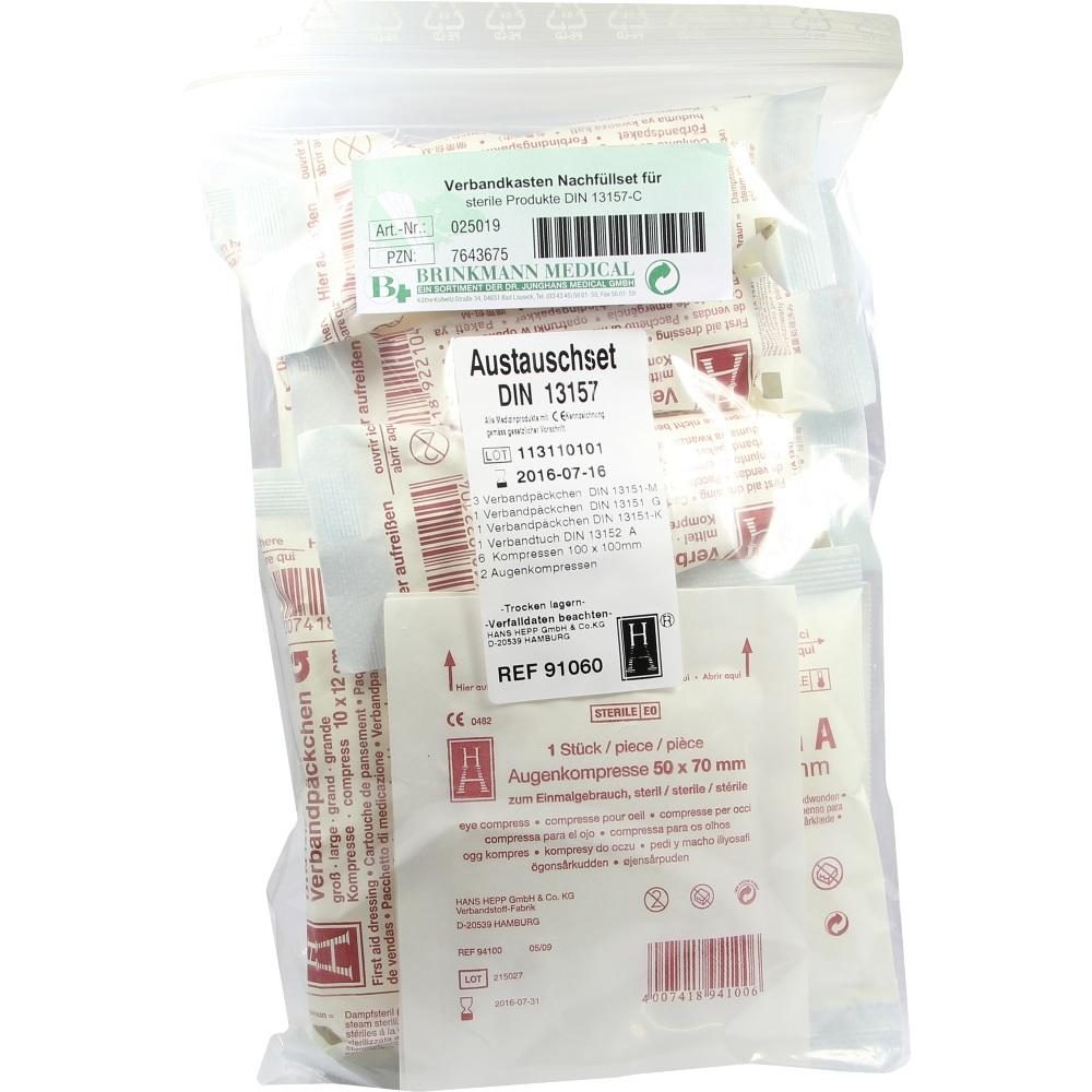 VERBANDKASTEN Nachfüll Set für sterile Produkte 13157-C 1 St
