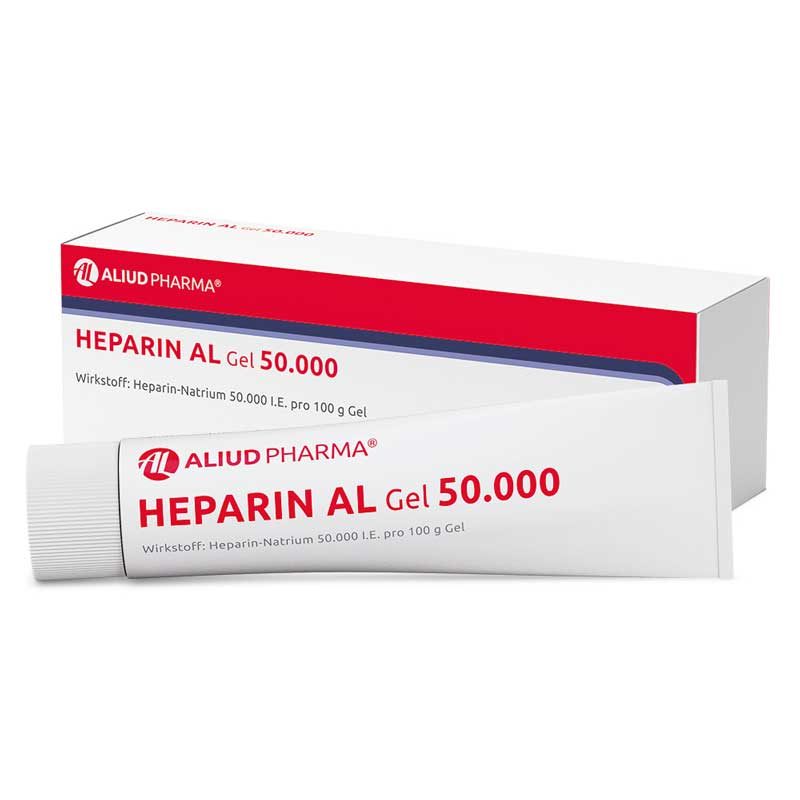 Heparin AL Gel 50.000 bei Prellungen oder Blutergüssen