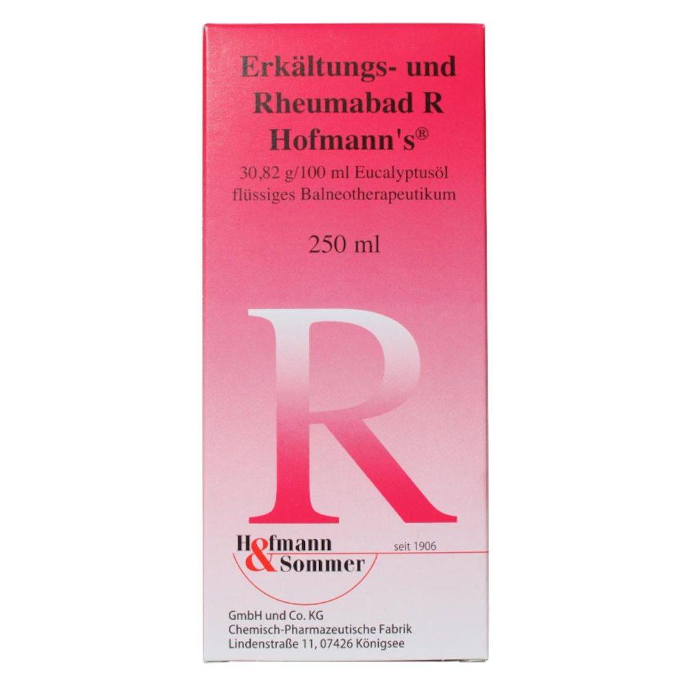 Erkältungs- und Rheumabad R Hofmanns 250 ml Bad