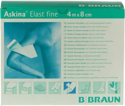 ASKINA Elast Fine Binde 8 cmx4 m lose 20 St Binden