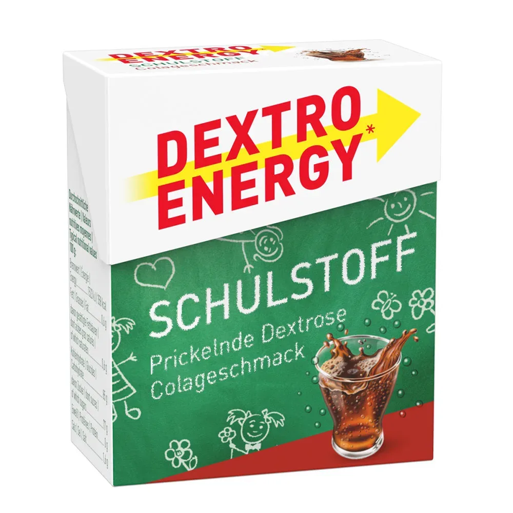 DEXTRO ENERGY SCHULSTOFF COLA 50 g Täfelchen