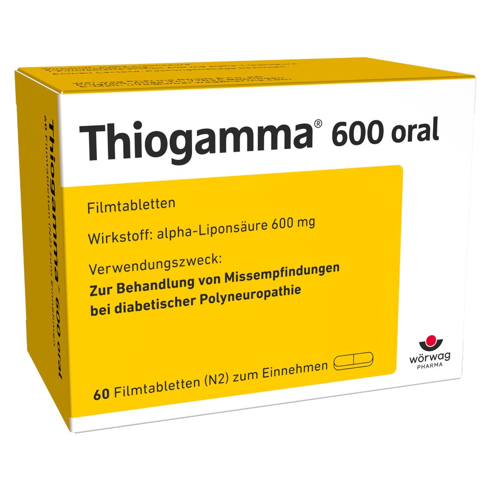 Thiogamma 600 oral 60 St Filmtabletten