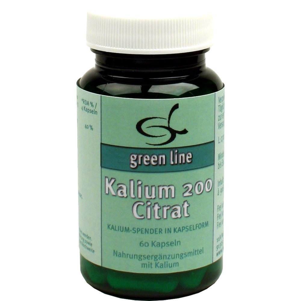 KALIUM 200 Citrat Kapseln 60 St Kapseln