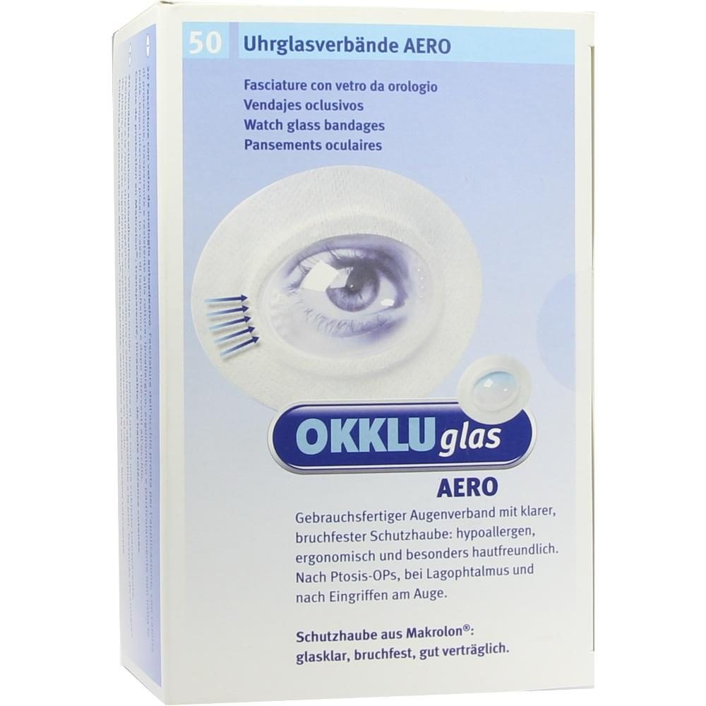 OKKLUGLAS Aero Uhrglasverband 50 St Verband