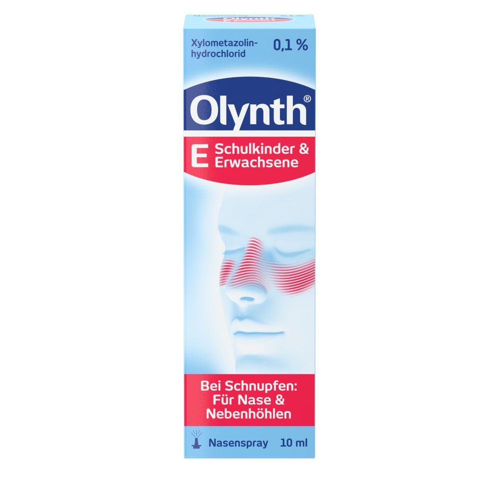 Olynth 0,1 % Nasenspray für Kinder ab 6 J. & Erwachsene mit Schnupfen