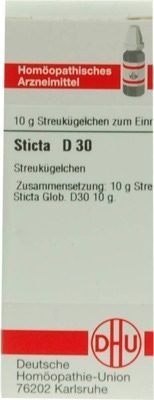 STICTA D 30 Globuli 10 g Globuli