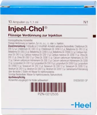 INJEEL Chol Ampullen 10 St Ampullen