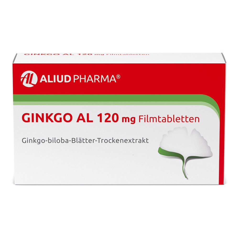 GINKGO AL 120 mg  bei altersbedingten Gedächtniseinbußen mit leichter Demenz