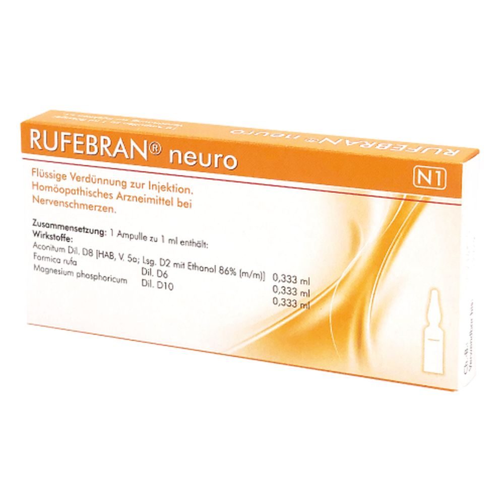 RUFEBRAN neuro Ampullen 10 St Ampullen