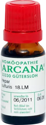 HEPAR SULFURIS LM 18 Dilution 10 ml Dilution