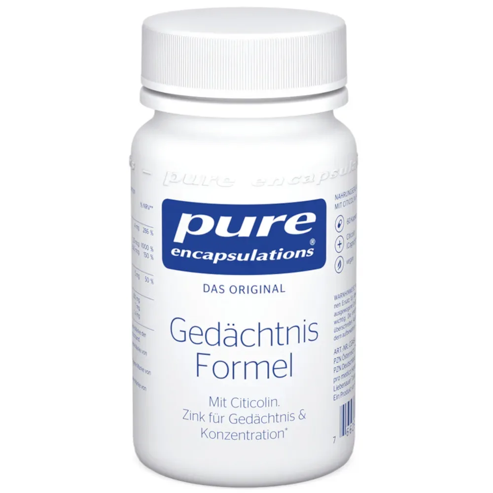 pure encapsulations Gedächtnis Formel 60 St Kapseln