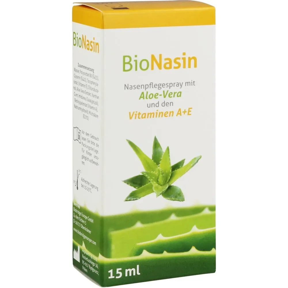 BIONASIN Nasenpflegespray 15 ml Nasenspray