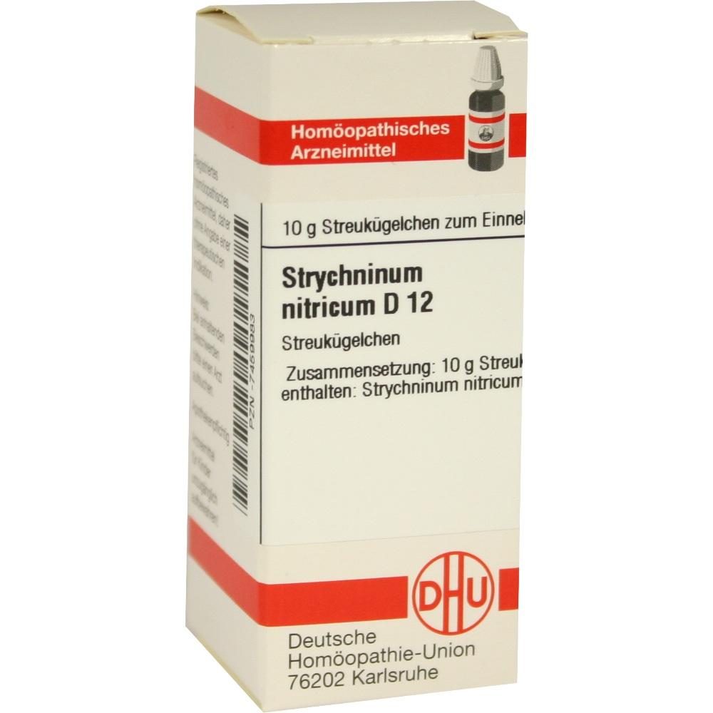 STRYCHNINUM NITRICUM D 12 Globuli 10 g Globuli