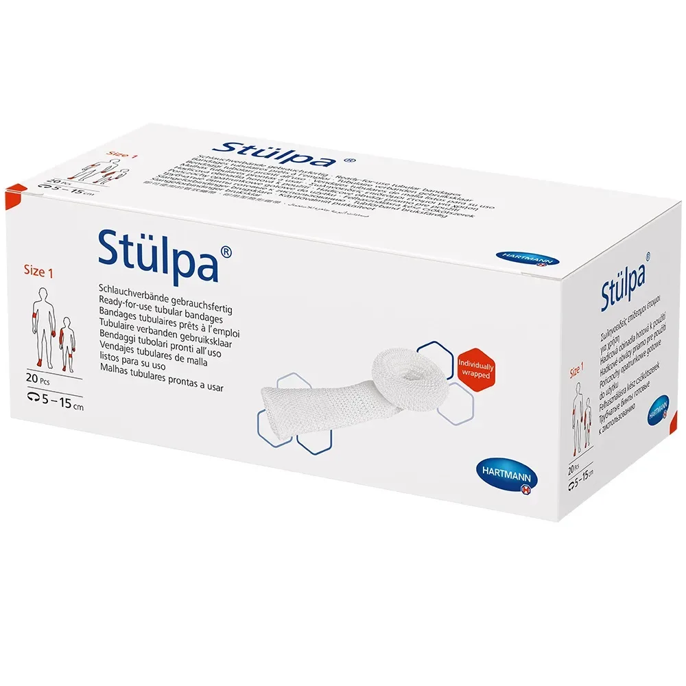 STÜLPA Fertigverband Größe 1 Finger lose 1 St Verband