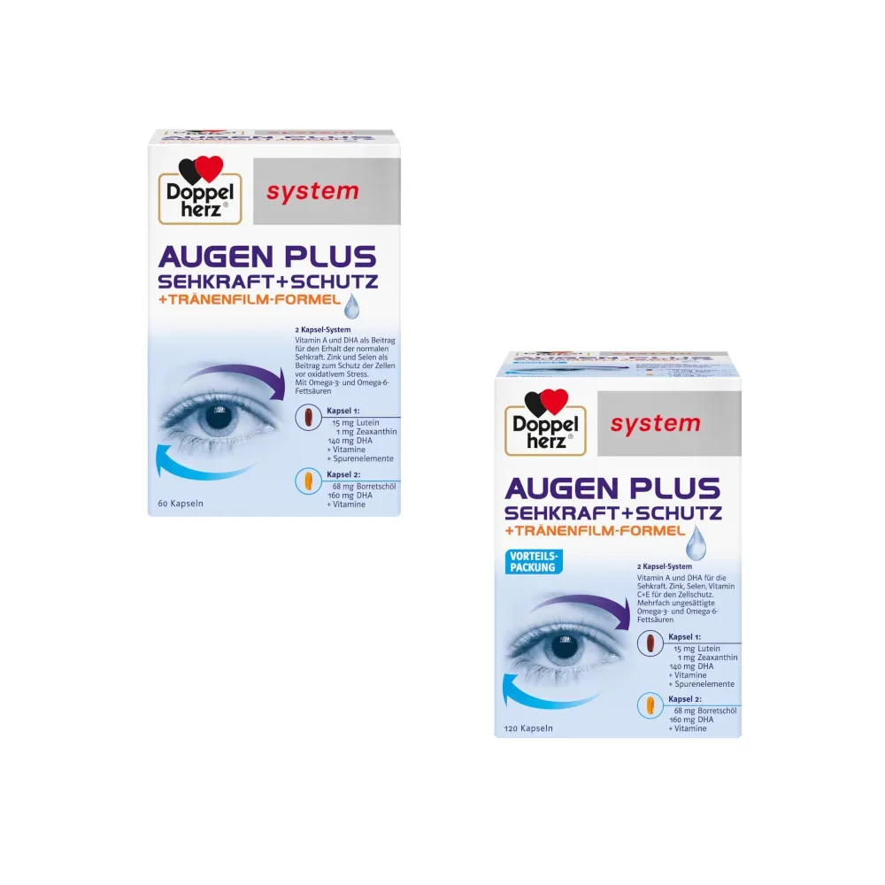 Doppelherz system AUGEN PLUS SEHKRAFT+SCHUTZ Set 1 Sparset