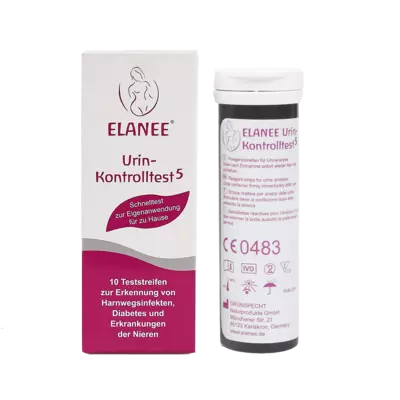 ELANEE Urin-Kontrolltest 5 10 St Teststreifen