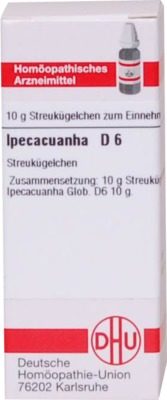 IPECACUANHA D 6 Globuli 10 g Globuli