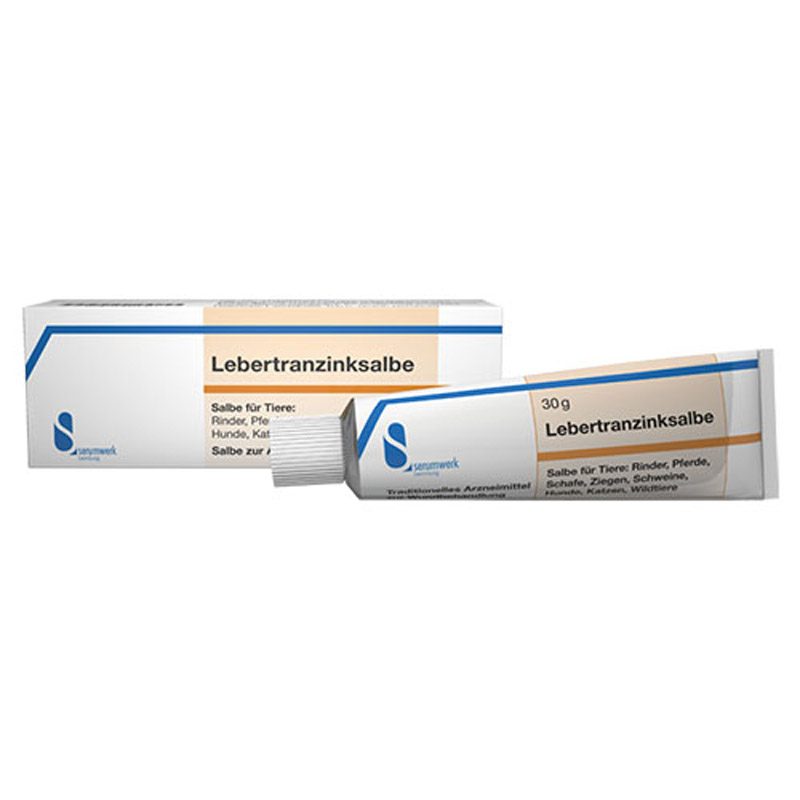 LEBERTRANZINKSALBE vet. 30 g Salbe