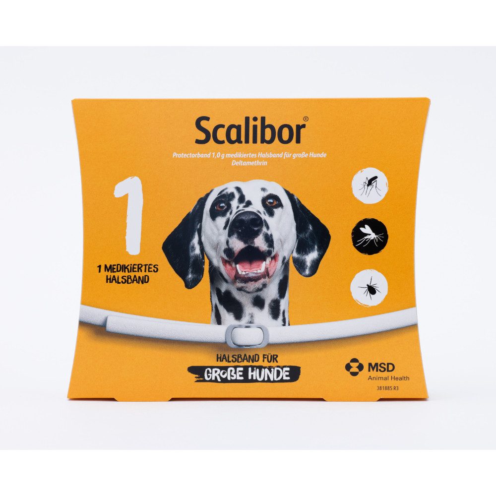 Scalibor HALSBAND FÜR GROßE HUNDE 1 St Halsband