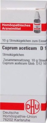 CUPRUM ACETICUM D 12 Globuli 10 g Globuli