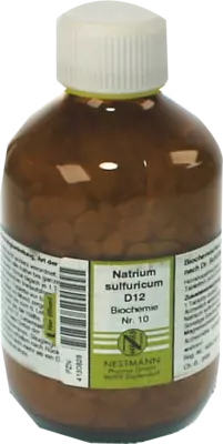 BIOCHEMIE 10 Natrium sulfuricum D 12 Tabletten 1000 St Tabletten
