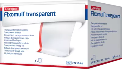 FIXOMULL transparent 10 cmx2 m 1 St Pflaster