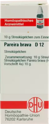 PAREIRA BRAVA D 12 Globuli 10 g Globuli