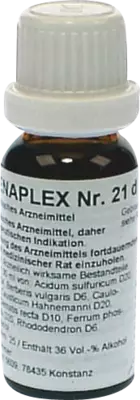 REGENAPLEX Nr.21 d Tropfen 15 ml Tropfen zum Einnehmen