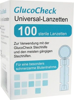 GLUCO CHECK Lanzetten Universal 100 St Lanzetten