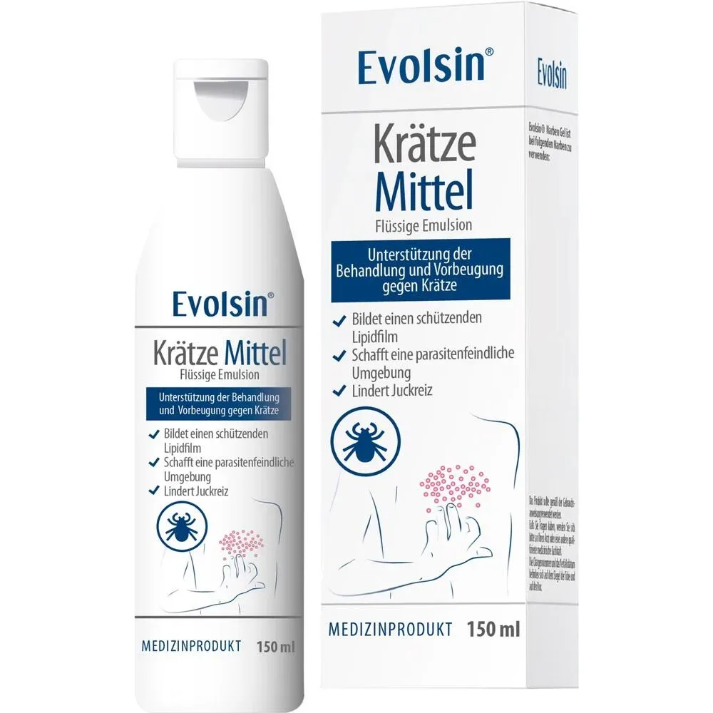 Evolsin Krätze Mittel 150 ml Emulsion