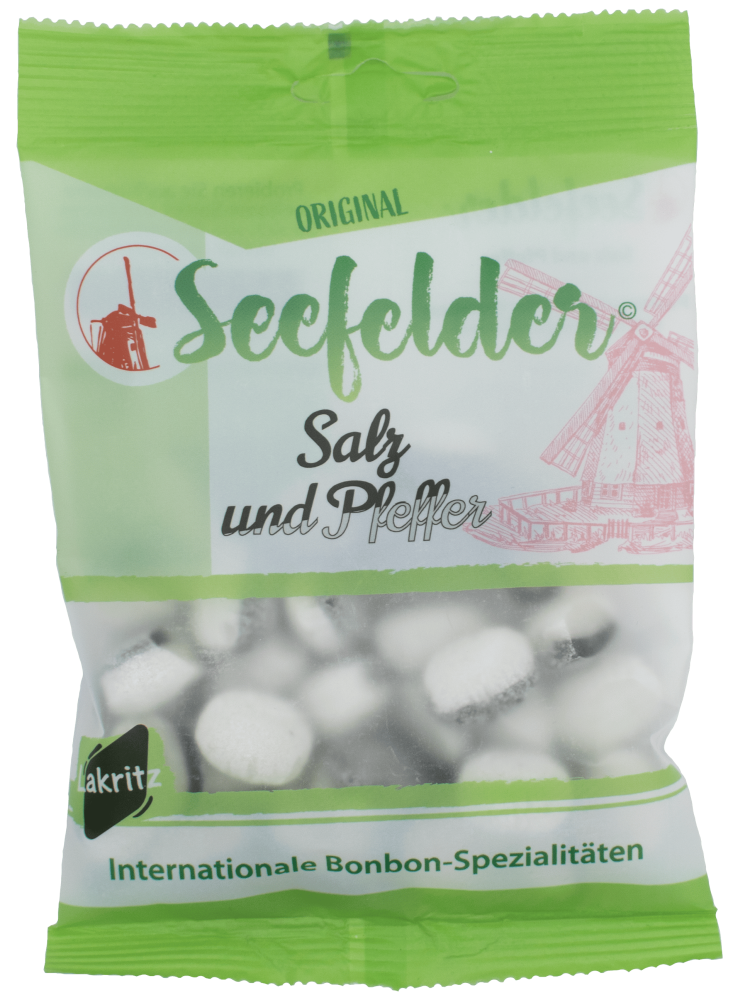 SEEFELDER Salz+Pfeffer KDA 100 g Bonbons