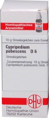 CYPRIPEDIUM PUBESCENS D 6 Globuli 10 g Globuli