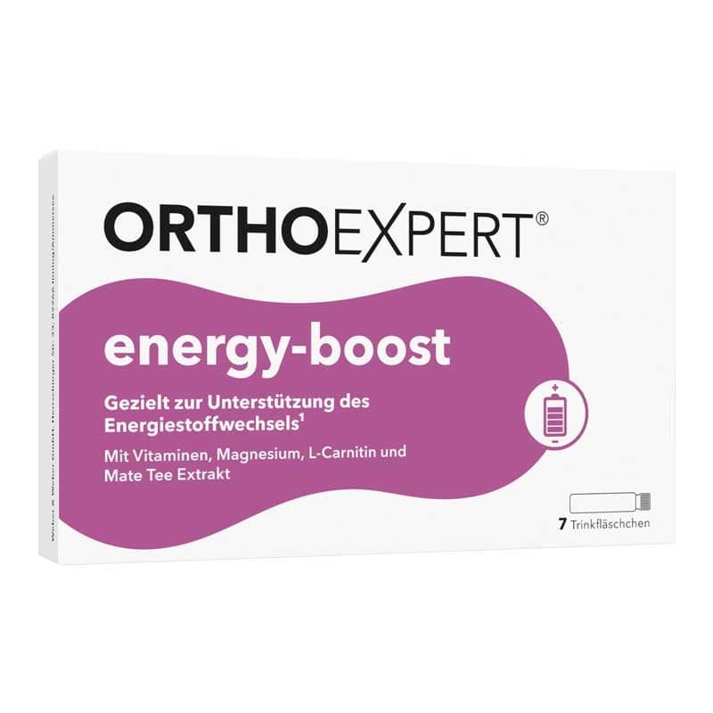 ENERGY-BOOST Orthoexpert Trinkampullen 7X25 ml Trinkampullen