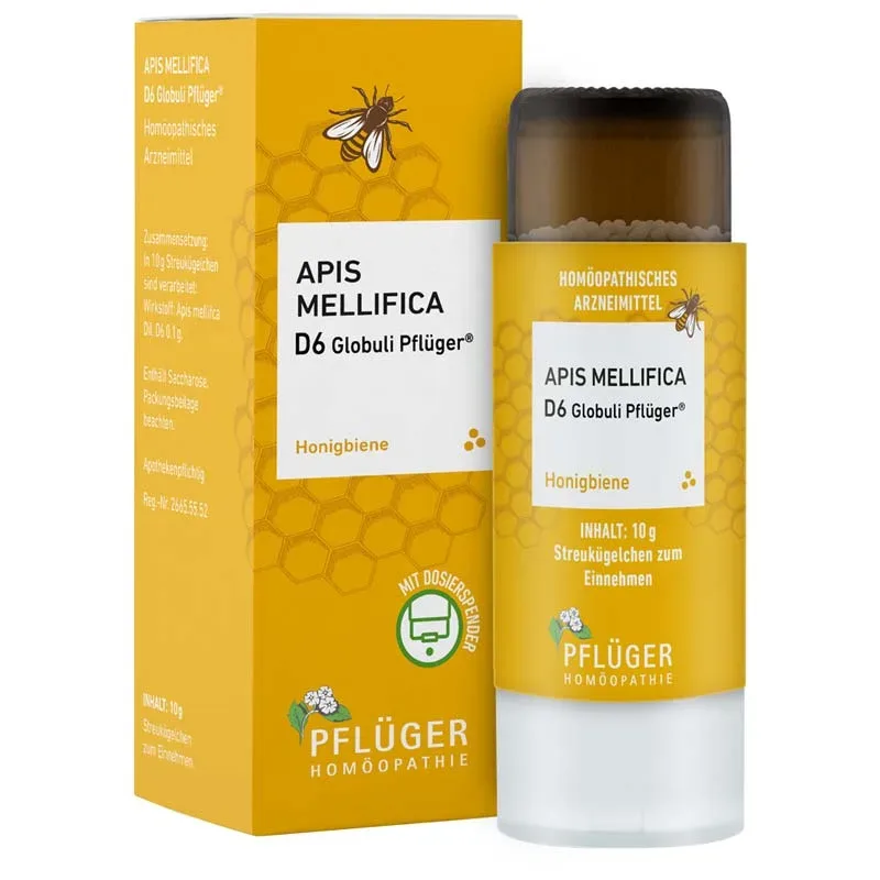 Apis mellifica D6 Globuli Pflüger 10 g Globuli