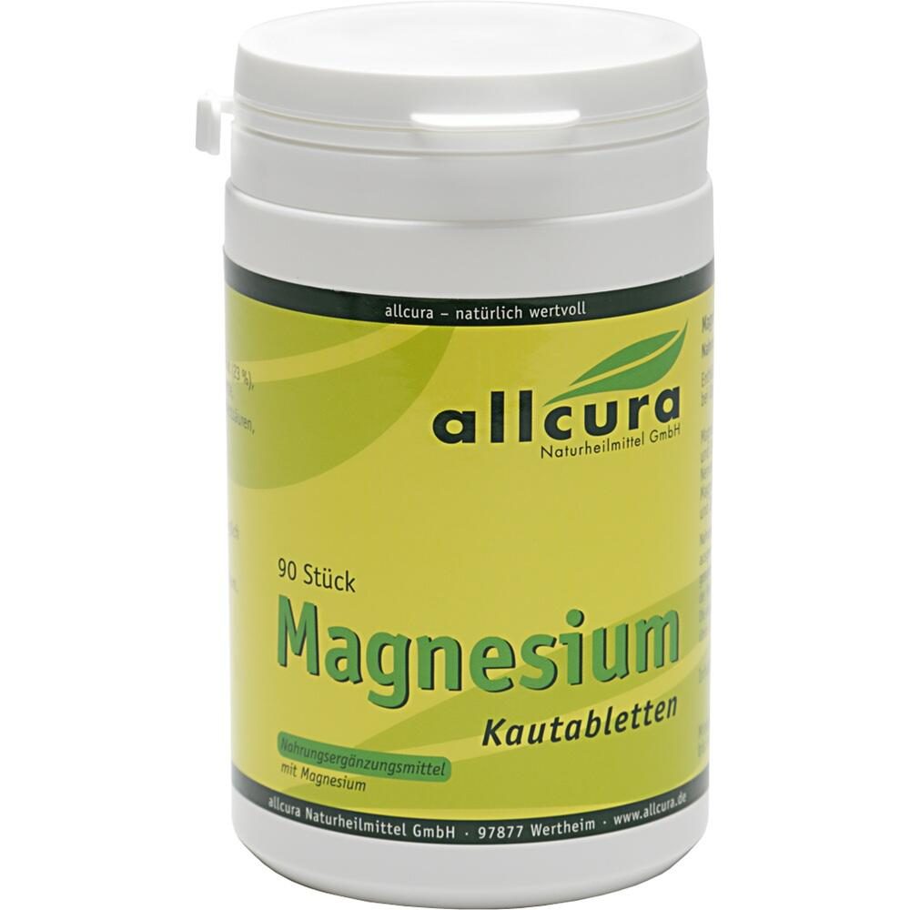 MAGNESIUM KAUTABLETTEN o. Zucker 90 St Kautabletten