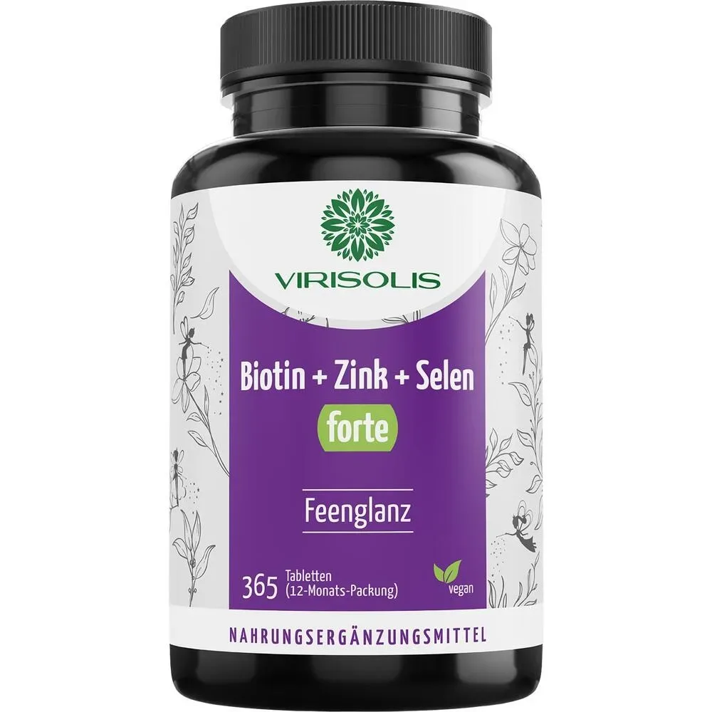 VIRISOLIS Biotin+Zink+Selen forte 365 St Tabletten