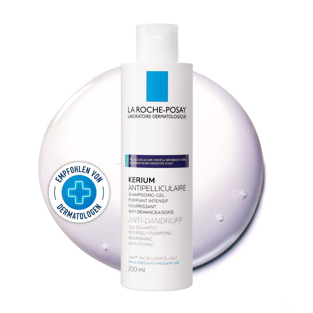 LA ROCHE-POSAY Kerium Anti-Schuppen Gelshampoo 200 ml Shampoo