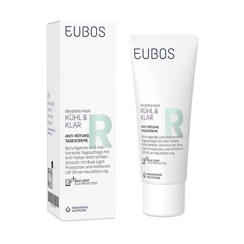 EUBOS KÜHL & KLAR ANTI - RÖTUNG TAGESCREME LSF 20 40 ml Creme